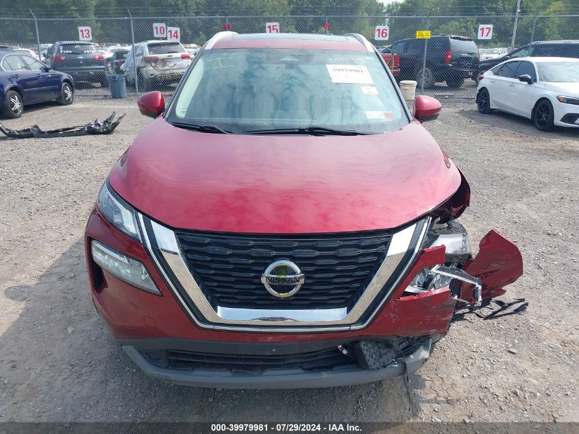 2021 Nissan Rogue Sv VIN: 5N1AT3BB3MC709307 Lot: 39979981