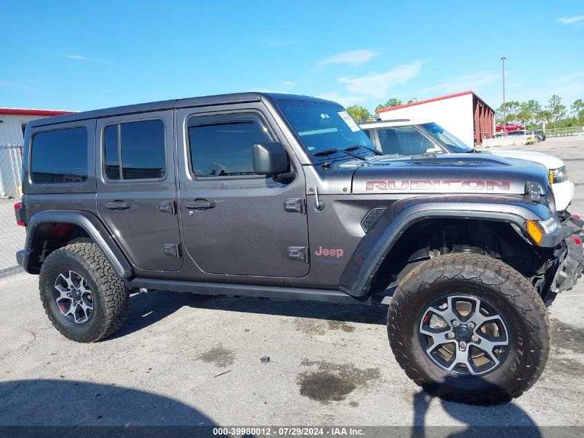 2019 Jeep Wrangler Unlimited Rubicon 4X4 VIN: 1C4HJXFG0KW610221 Lot: 39980012