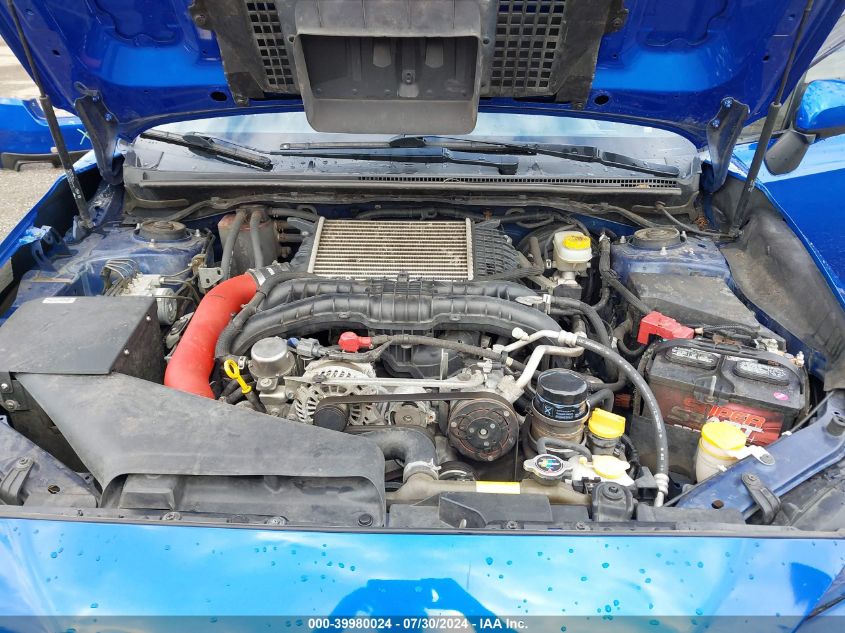 2016 Subaru Wrx Premium VIN: JF1VA1E67G9801638 Lot: 39980024