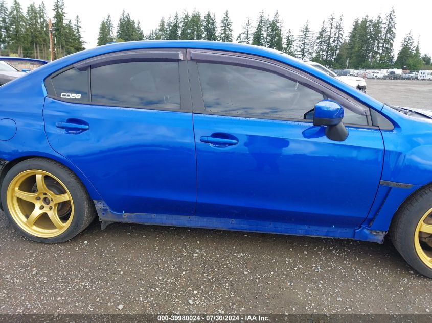 2016 Subaru Wrx Premium VIN: JF1VA1E67G9801638 Lot: 39980024