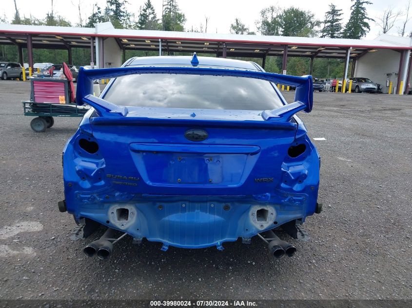 2016 Subaru Wrx Premium VIN: JF1VA1E67G9801638 Lot: 39980024