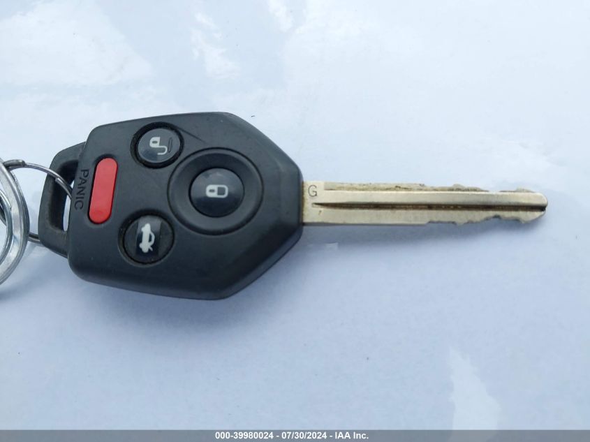 2016 Subaru Wrx Premium VIN: JF1VA1E67G9801638 Lot: 39980024