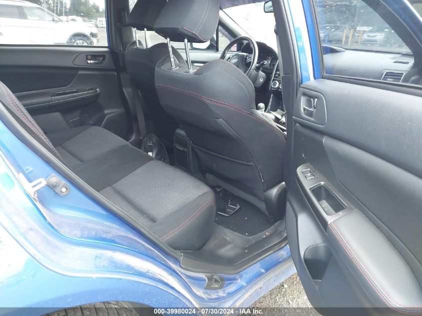 2016 Subaru Wrx Premium VIN: JF1VA1E67G9801638 Lot: 39980024