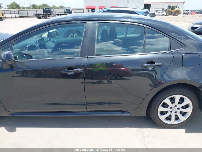 2020 Toyota Corolla Le VIN: 5YFEPRAE8LP022905 Lot: 39980026