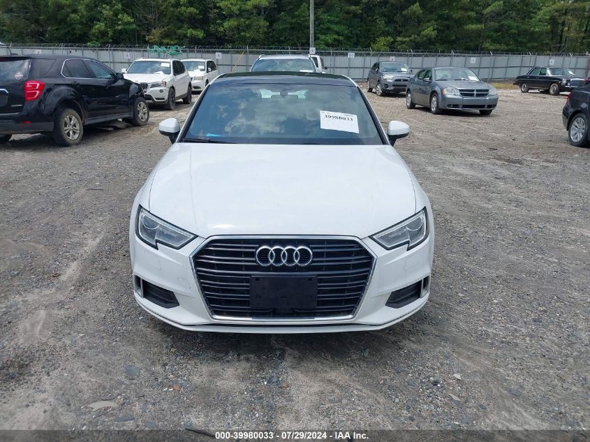 2018 Audi A3 2.0T Premium/2.0T Tech Premium VIN: WAUAUGFF6J1008772 Lot: 39980033