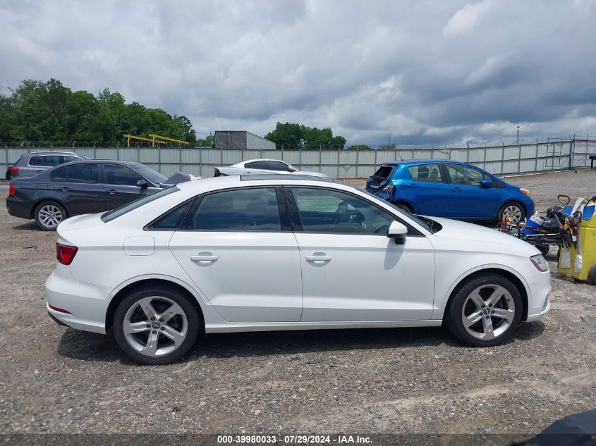 2018 Audi A3 2.0T Premium/2.0T Tech Premium VIN: WAUAUGFF6J1008772 Lot: 39980033