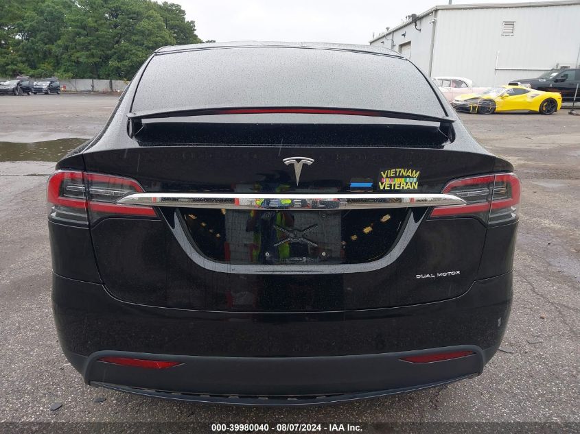 2020 Tesla Model X Long Range Dual Motor All-Wheel Drive/Long Range Plus Dual Motor All-Wheel Drive VIN: 5YJXCAE20LF300875 Lot: 39980040