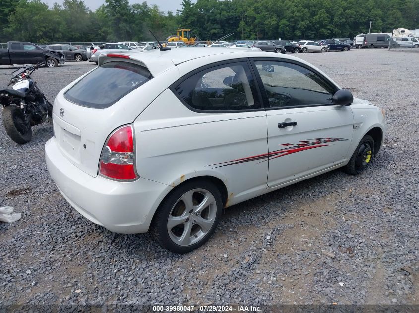 KMHCM36CX8U078127 | 2008 HYUNDAI ACCENT