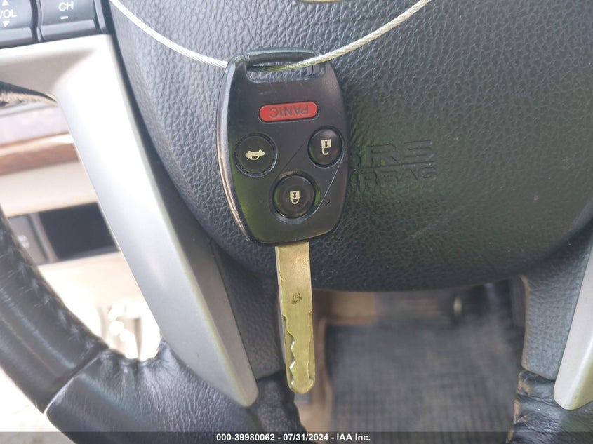 2009 Honda Accord 3.5 Ex-L VIN: 1HGCP368X9A029859 Lot: 39980062