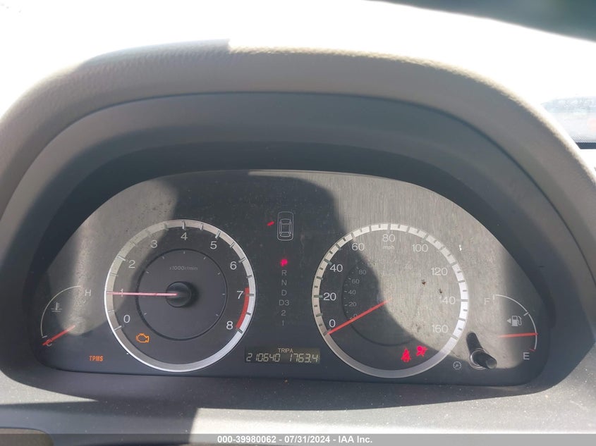 2009 Honda Accord 3.5 Ex-L VIN: 1HGCP368X9A029859 Lot: 39980062