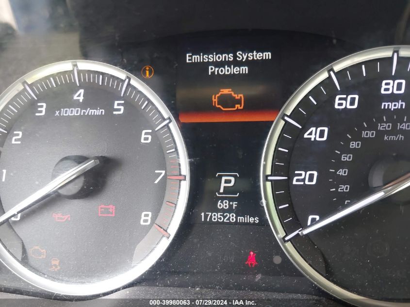 2014 Acura Mdx VIN: 5FRYD4H21EB005977 Lot: 39980063