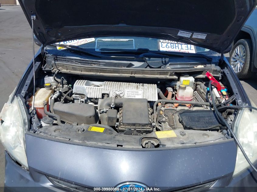 2014 Toyota Prius Two VIN: JTDKN3DU1E1746984 Lot: 39980085