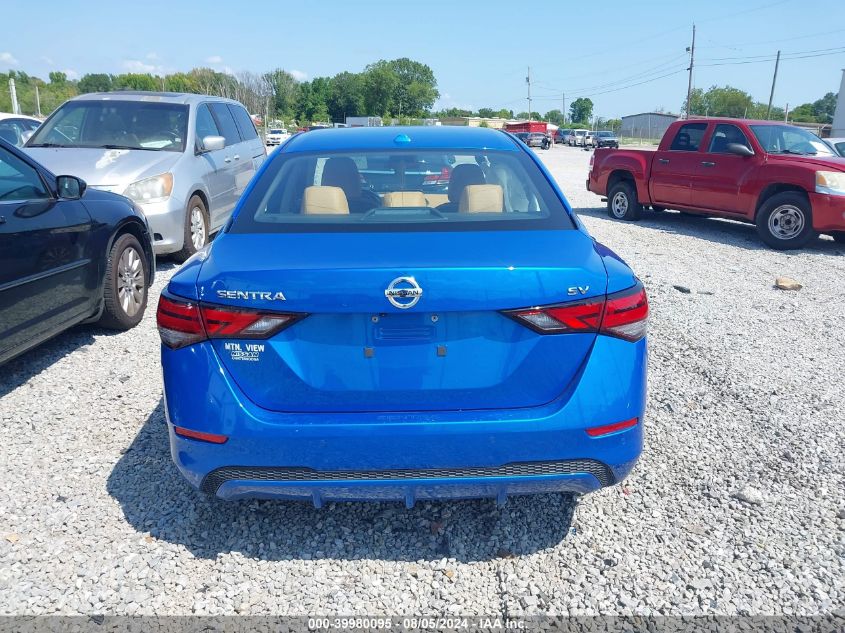 2023 Nissan Sentra Sv Xtronic Cvt VIN: 3N1AB8CVXPY235089 Lot: 39980095