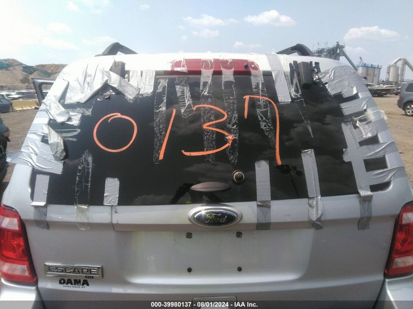 2011 Ford Escape Xlt VIN: 1FMCU9D74BKC58814 Lot: 39980137