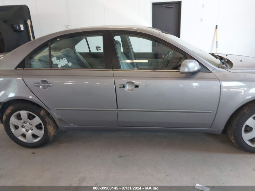 2007 Hyundai Sonata Gls VIN: 5NPET46C87H226662 Lot: 39980145