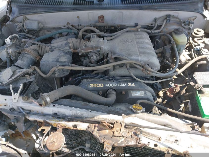 1999 Toyota 4Runner Sr5 V6 VIN: JT3HN86R5X0198906 Lot: 39980151