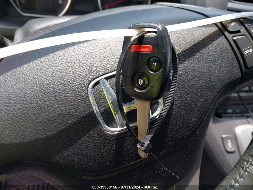 2009 Honda Cr-V Exl VIN: JHLRE48789C006077 Lot: 39980156