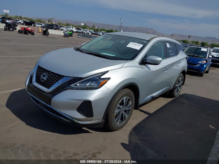 2023 Nissan Murano S Intelligent Awd VIN: 5N1AZ2AS8PC109557 Lot: 39980166