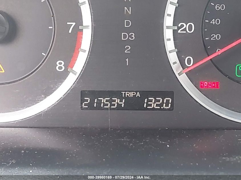 2010 Honda Accord 2.4 Ex VIN: 1HGCP2F75AA015776 Lot: 39980169