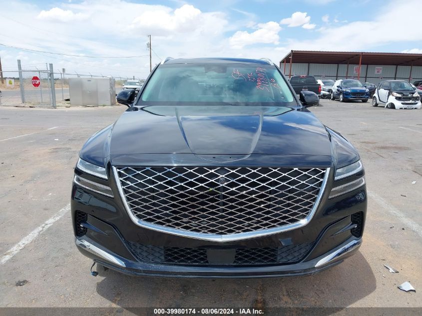 2021 Genesis Gv80 3.5T Awd Advanced VIN: KMUHCESCXMU051497 Lot: 39980174