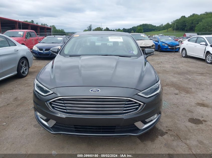 2017 Ford Fusion Se VIN: 3FA6P0HD3HR296419 Lot: 39980180