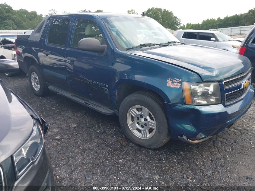 2007 Chevrolet Avalanche Ls VIN: 3GNEC12J77G179658 Lot: 39980193