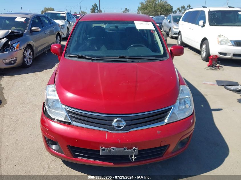 2010 Nissan Versa 1.8S VIN: 3N1BC1AP2AL361819 Lot: 39980205