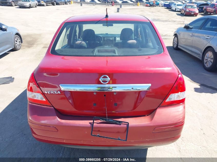 2010 Nissan Versa 1.8S VIN: 3N1BC1AP2AL361819 Lot: 39980205