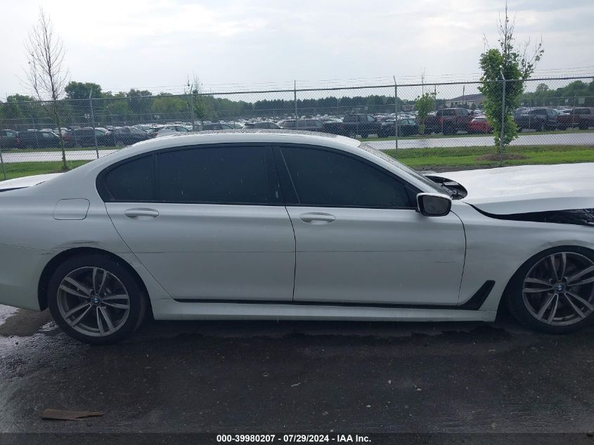 2019 BMW 750I xDrive VIN: WBA7F2C5XKB240421 Lot: 39980207