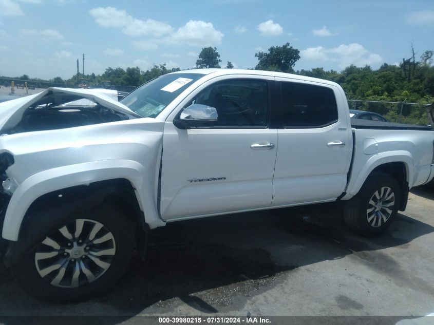 2023 Toyota Tacoma Limited VIN: 3TMGZ5AN3PM653554 Lot: 39980215