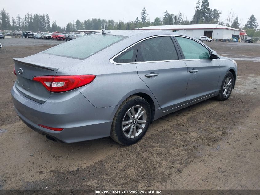 2015 Hyundai Sonata Se VIN: 5NPE24AF4FH149565 Lot: 39980241