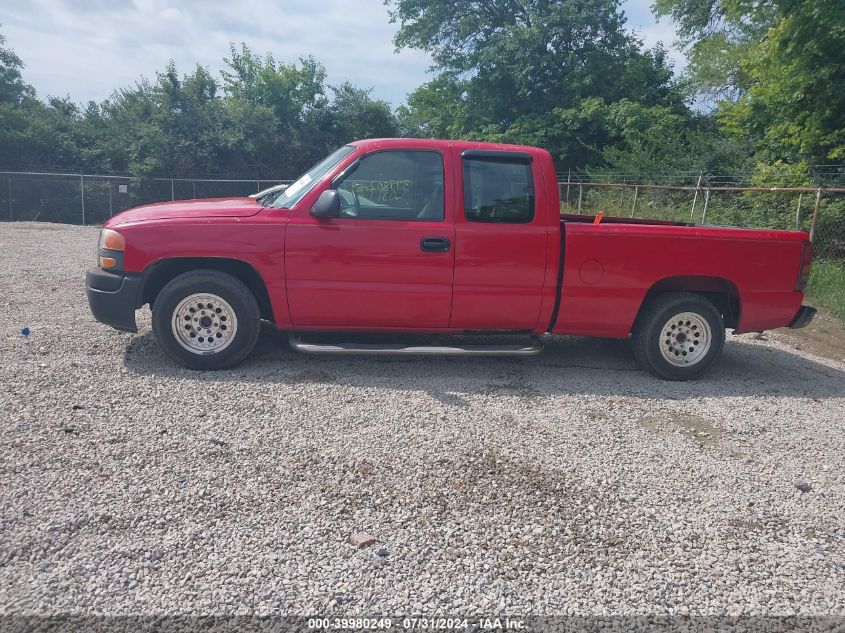 2003 GMC Sierra 1500 Work Truck VIN: 2GTEC19X531197226 Lot: 39980249