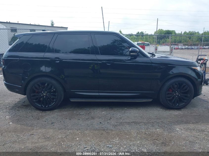 2016 Land Rover Range Rover Sport 3.0L V6 Supercharged Hse VIN: SALWS2PF3GA597118 Lot: 39980251