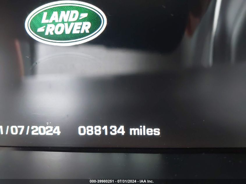 2016 Land Rover Range Rover Sport 3.0L V6 Supercharged Hse VIN: SALWS2PF3GA597118 Lot: 39980251