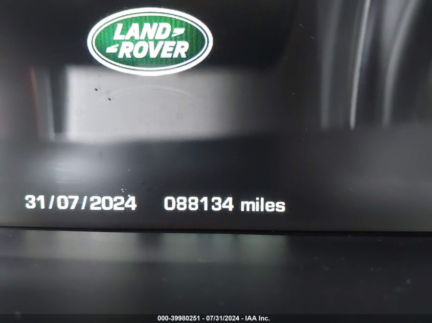 2016 Land Rover Range Rover Sport 3.0L V6 Supercharged Hse VIN: SALWS2PF3GA597118 Lot: 39980251