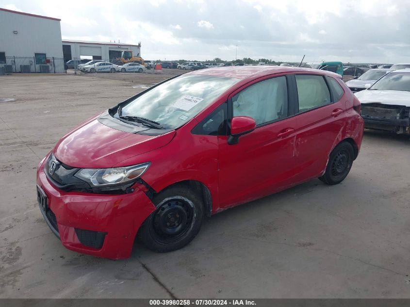 2017 Honda Fit Lx VIN: JHMGK5H5XHS023578 Lot: 39980258