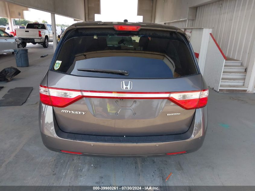 2012 Honda Odyssey Touring/Touring Elite VIN: 5FNRL5H92CB065260 Lot: 39980261