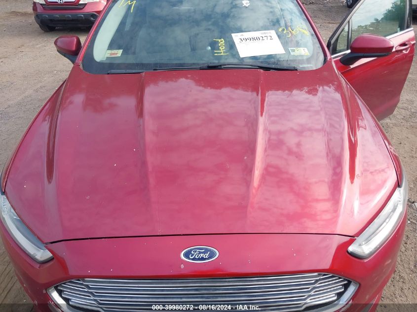 2013 Ford Fusion S VIN: 3FA6P0G7XDR116973 Lot: 39980272