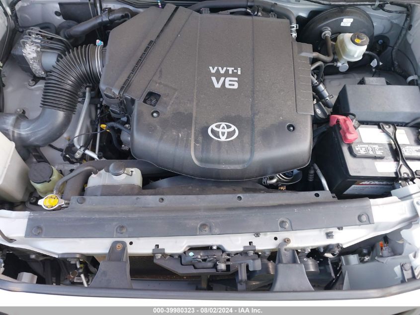 2010 Toyota Tacoma Base V6 VIN: 5TELU4ENXAZ677006 Lot: 39980323