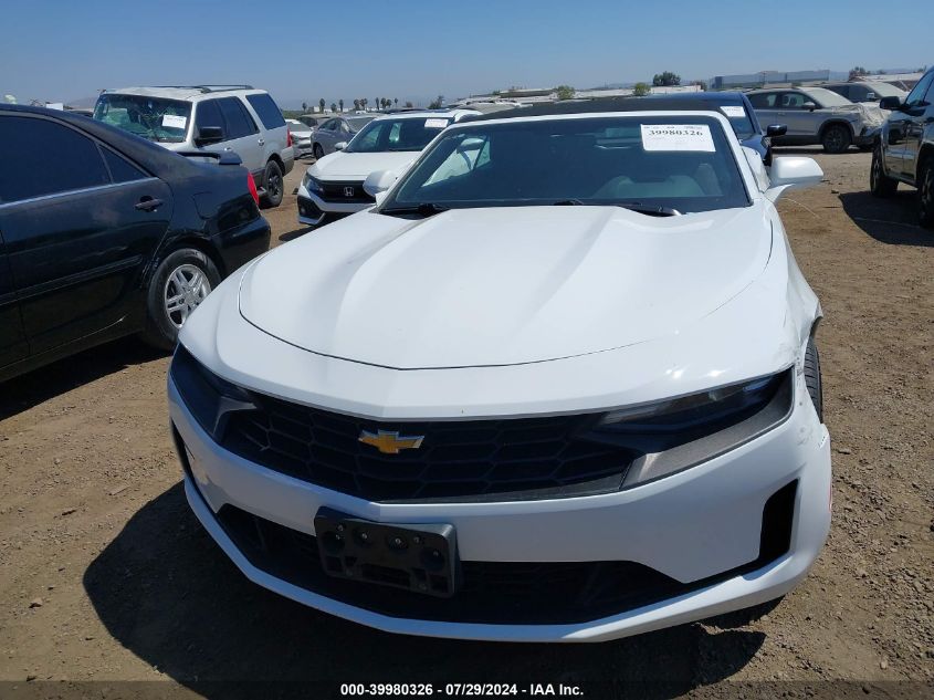 2019 Chevrolet Camaro 1Lt VIN: 1G1FB3DX2K0139121 Lot: 39980326