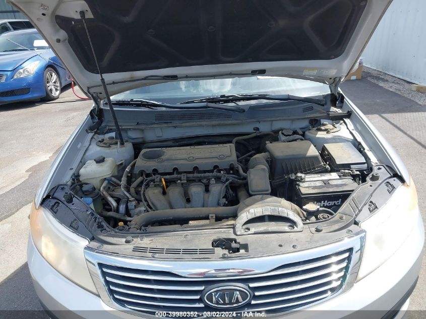 2009 Kia Optima Lx VIN: KNAGE228595359940 Lot: 39980352