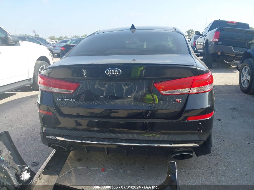 2019 Kia Optima S VIN: 5XXGT4L36KG300985 Lot: 39980356