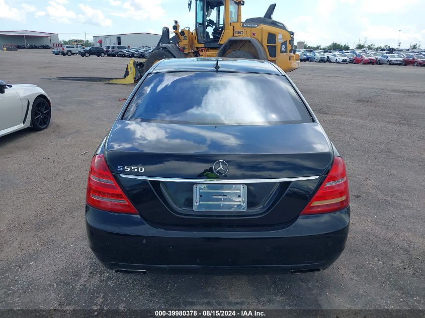 2013 Mercedes-Benz S 550 VIN: WDDNG7DB3DA526585 Lot: 39980378