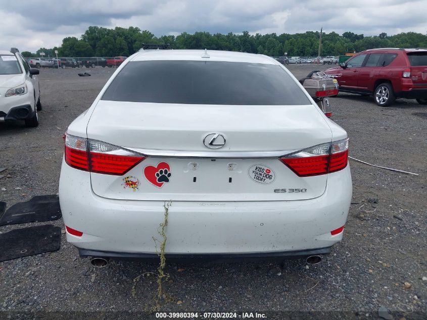 2013 Lexus Es 350 VIN: JTHBK1GG0D2059456 Lot: 39980394