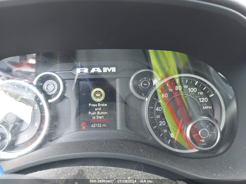 2022 RAM 2500 6.7L I-6 DI, TURBO, (VIN: 3C6UR5CL3NG154884