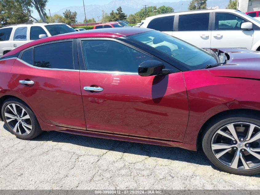 2017 Nissan Maxima 3.5 Platinum/3.5 S/3.5 Sl/3.5 Sr/3.5 Sv VIN: 1N4AA6AP0HC379064 Lot: 39980412