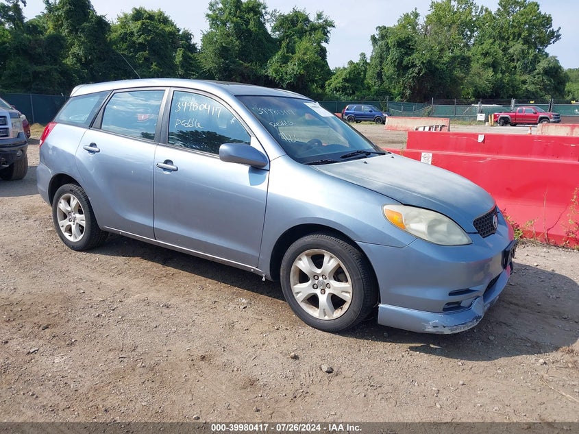 2003 Toyota Matrix Xrs VIN: 2T1KY38E53C118395 Lot: 39980417