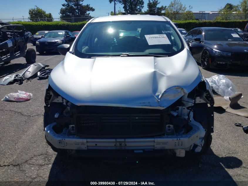 2021 Ford Ecosport S VIN: MAJ3S2FE8MC452634 Lot: 39980430