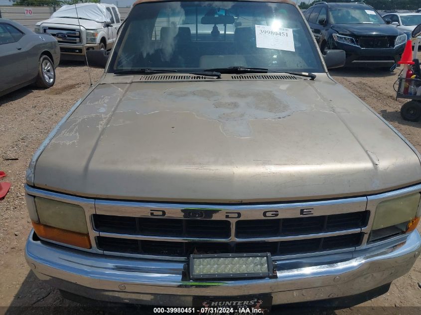 1992 Dodge Dakota VIN: 1B7FL23X3NS666853 Lot: 39980451