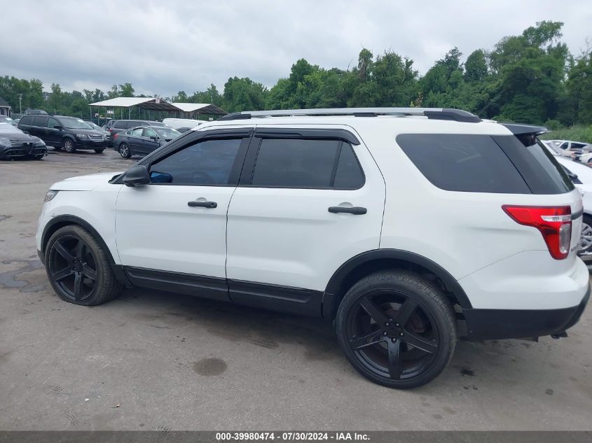 2013 Ford Explorer Police Interceptor VIN: 1FM5K8AR9DGC21696 Lot: 39980474